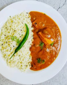 Shahi Paneer + Jeera Rice