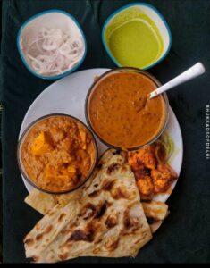 Paneer Paratha + Curd